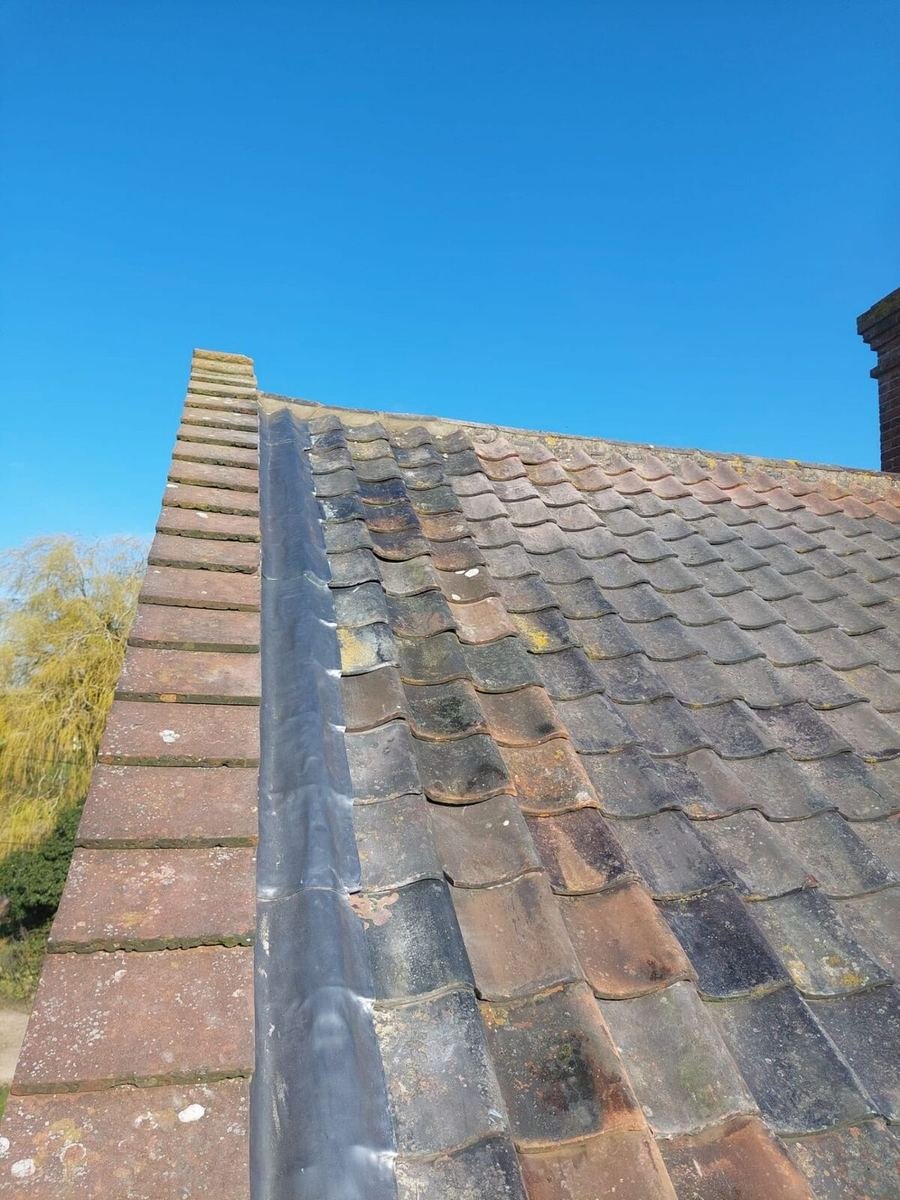 Clay Pantile Re-Roof after