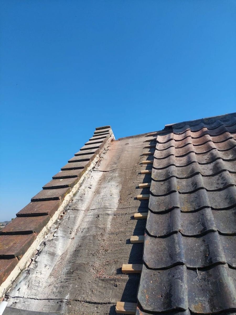 Clay Pantile Re-Roof before