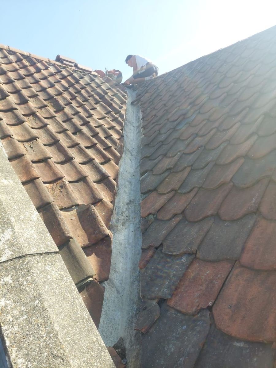 Valley Repair before